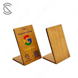 Stand Meja RFID NFC 13.56MHz Berkualitas Tinggi, Dapat Digunakan Kembali, Chip NTAG213/215/216, Ramah Lingkungan, Untuk Penggunaan Hotel, Media Sosial Cerdas - Product Image 6