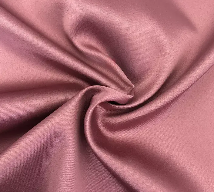 High Quality Factory Directly 97%Polyester 3%Spandex Stretch Satin Pajamas Satin Fabric For Blouse Shirt Party Dress