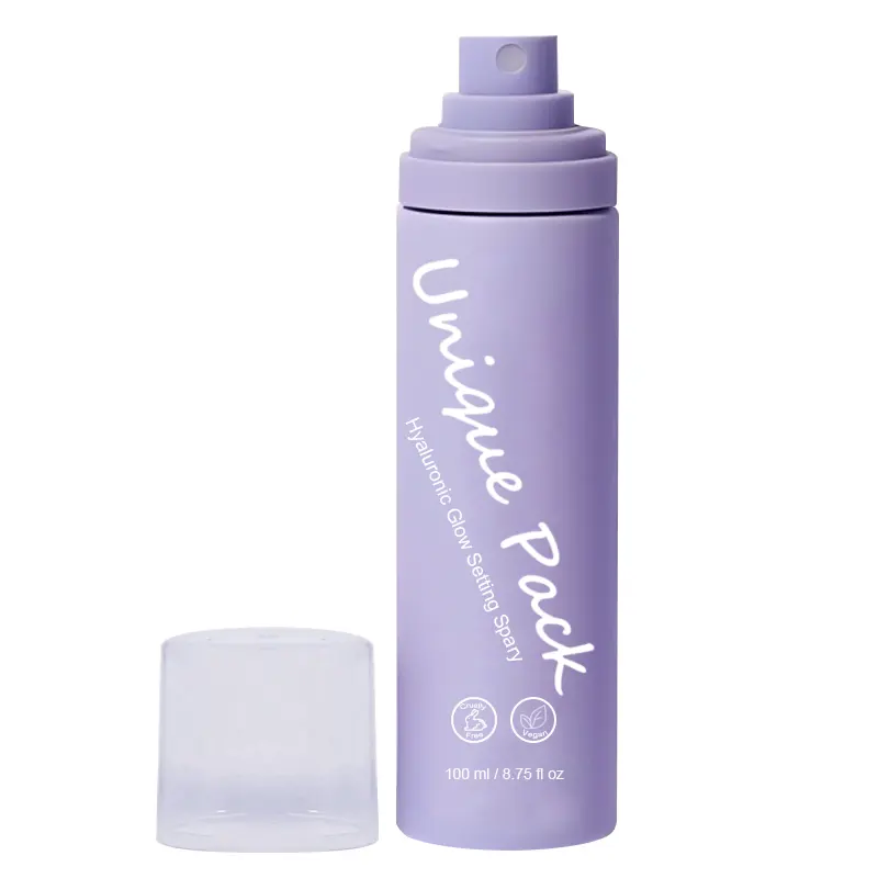 Embalagem cosmética de plástico reciclado 60 80 100 120 ml, frasco hidratante para spray de névoa fina, ajuste corporal