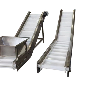 Personalizado Luz Aço Inoxidável PVCpu Belt Elevador Food Grade Transportador Automático para Uso de Fábrica