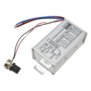 DC 9-60V 20A PWM DC regolatore di velocità continuo del motore modulatore di larghezza dell'impulso velocità del motore 100K potenziometro rotativo - Product Image 5