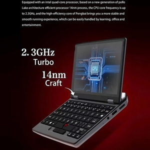A7小型ラップトップ7インチHD IPSタッチスクリーンハンドヘルドコンピュータ16GB RAM Celeron N100クアッドコアWindows 11ポケットPCミニノートパソコン - Product Image 3