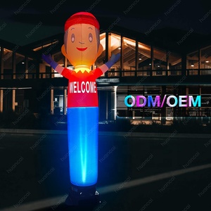 Biểu Tượng Tùy Chỉnh 3M <span class=keywords><strong>Inflatable</strong></span> Vẫy Ống Quảng Cáo Không Khí Vũ Công Ngoài Trời Triển lãm Thương Mại Sân Khấu Bầu Trời Vũ Công Đảng Khuyến Mãi Mô Hình - Product Image 3