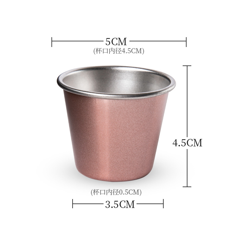 Small wine glass - Rose gold