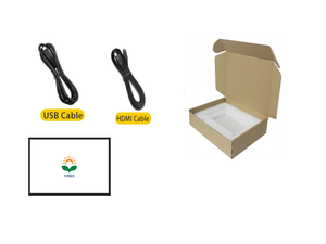 10,1-Zoll-Standard-Display mit HDMI-Eingang 1280*800 hoch auflösender Monitor Raspberry Pi-Display mit Touch-Control-Funktion