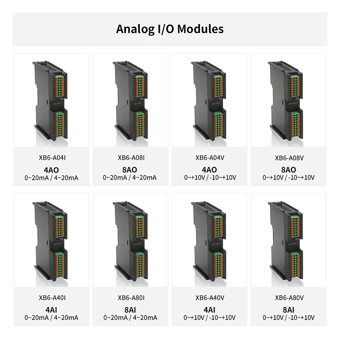 Solidot удаленный IO 8AI аналоговый входной модуль 0-10V -10V | XB6-A80V