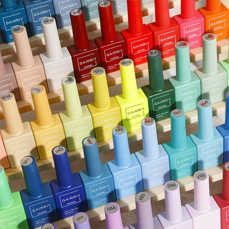 Bán buôn giá thấp giá rẻ 60 màu sắc nhãn hiệu riêng 15 ml Gel Nail Polish Kit Nail Gel Set UV Gel Nail Polish nhà sản xuất