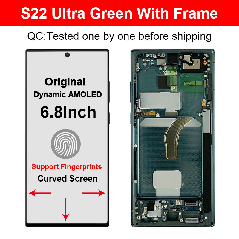 Original.6.8" Vert avec cadre