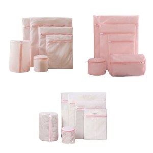 Benutzer definierte Polyester Reiß verschluss Mesh Wäsche schuh Wasch beutel Grob netz Home Use Waschmaschine Korb mit BH-Tasche