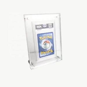 <strong>Custom</strong> Clear Pokemon Cards Storage <strong>Display</strong> Box Acrylic <strong>Frame</strong> for Graded Sports Card <strong>Display</strong> - Product Image 6