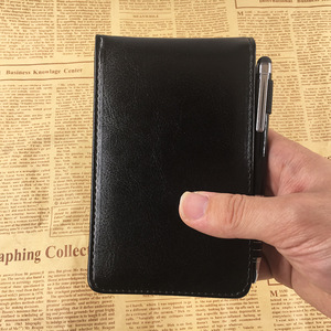 Cuaderno de negocios multifuncional con logotipo impreso en él. Mini cuaderno de trabajo portátil. Bloc de notas creativo de bolsillo. - Product Image 3