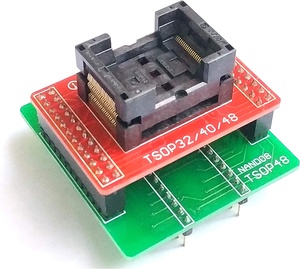 Hochwertiges V3 Adapter Socket Programmer Kit für TL866II Programmer TSOP48 SOP44 Nand Flash MCU Bios EPROM AVR Eprom