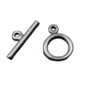 批发不锈钢OT肘节扣2.3x22mm用于珠宝制作/珠宝配件肘节 - Product Image 1