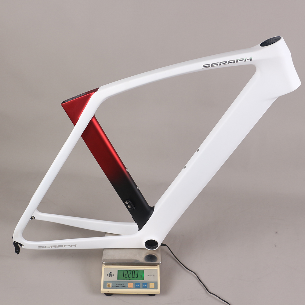 SERAPH EPS technology Cycling V brake bike carbon frame Bicycle Frameset road bicycle parts 700*32C T1000 road frame TT-X35