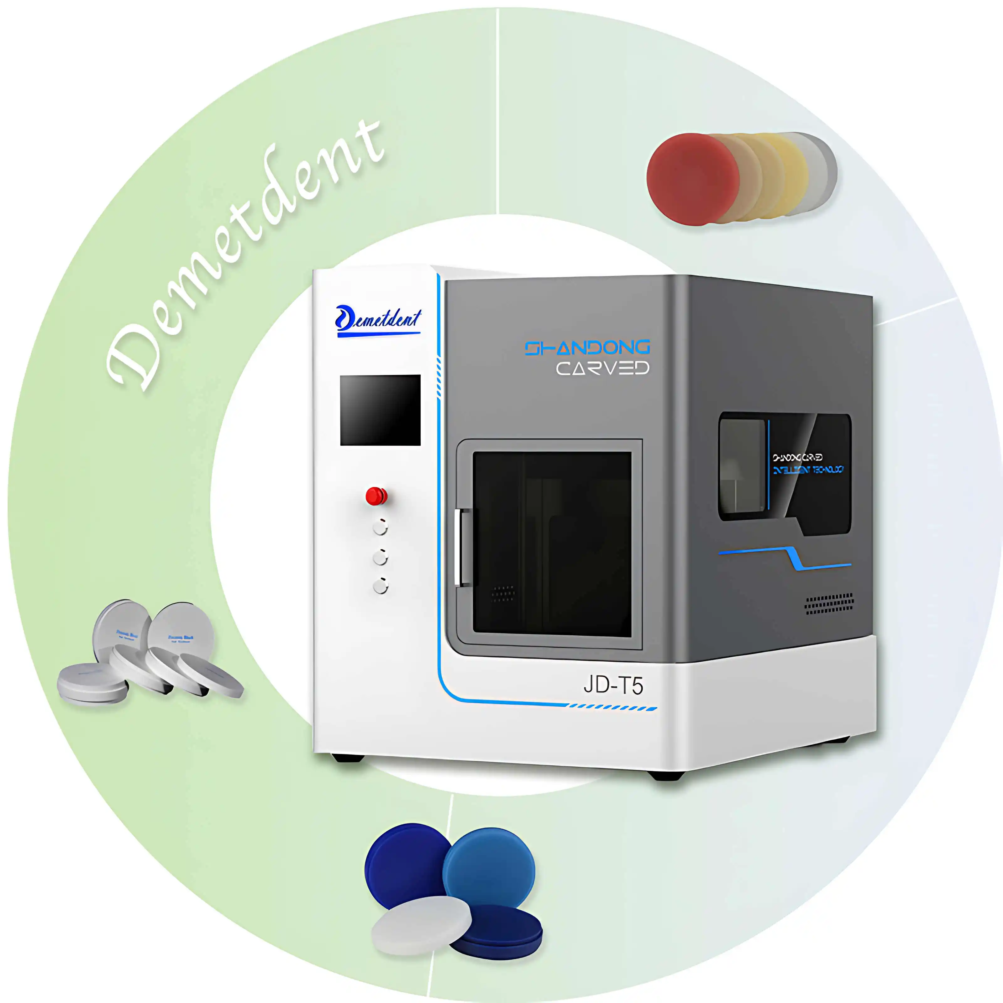 En iyi cad cam diş freze malzeme balmumu pmma peek diş lab zirkonya makinesi 5 eksen kuru diş freze makinesi diş kliniği