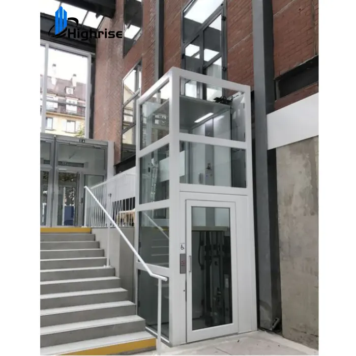 CE ISO approved Extra heavy-duty 8 person home elevator/electrical small residential house elevators/1150kg passenger elevator