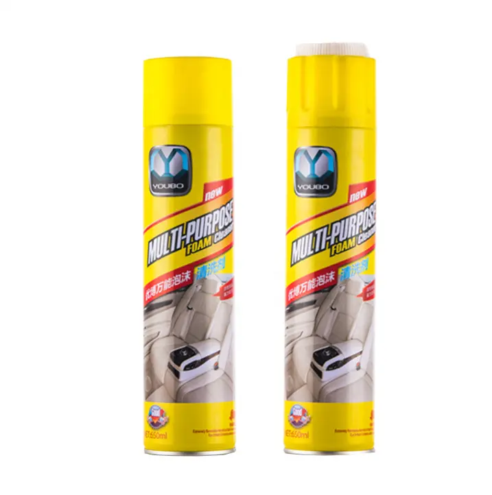 Spray multifuncional limpiador, espuma hogar Interior automotriz limpiador, espuma champú para lavado de autos