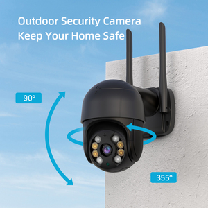 Nueva llegada 5mp 24/7 Video Recording Ip Camera Color Night Vision Ptz Security Camera Hd Auto Tracking Cctv Camera - Product Image 4