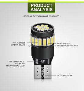 JIACHI Factory T10 W5W Car <strong>Led</strong> CANBUS Light 168 194 501 Bulbs 4014 21SMD <strong>12V</strong> <strong>Led</strong> No Error Interior Dome Map Door Light for Car - Product Image 6