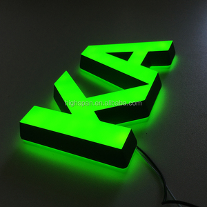 ป้าย LED สำหรับติดนอกบ้านป้ายสัญลักษณ์อาคารด้านหน้าป้ายไฟ LED คู่ไฟถอนหายใจสัญลักษณ์ตัวอักษร - Product Image 4