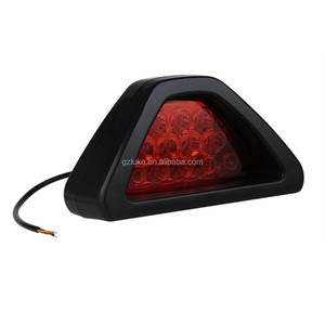 Universal 12V <strong>12W</strong> <strong>LED</strong> DRL Brake Light Bulb Triangle Reverse Safety Parking Strobe Fog Lamp Rear Laser Tail Stop Light for Cars - Product Image 6