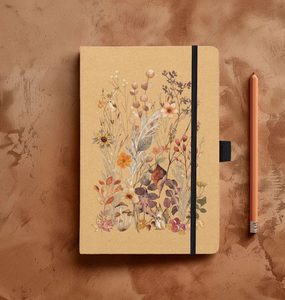 2025 Custom Printed A5 Hardcover PU Leather Fabric Metal Cover Journal Linen Journal Diary <strong>Notebook</strong> Planner Factory Custom Logo - Product Image 3