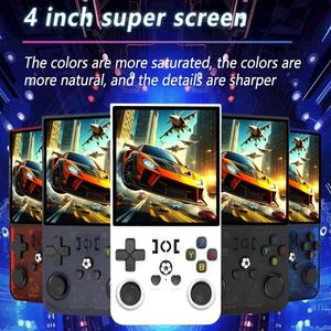 R36 Max Console Handheld Game Players 4inch IPS Screen <strong>Open</strong> Source Console Retro Pocket Video Player 64G/128G <strong>up</strong> to 22000+ Games - Product Image 4