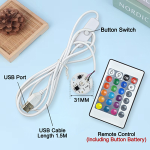 USB-кабель с регулируемой яркостью, 5 В, 3-31 мм, 1,5 м - Product Image 3