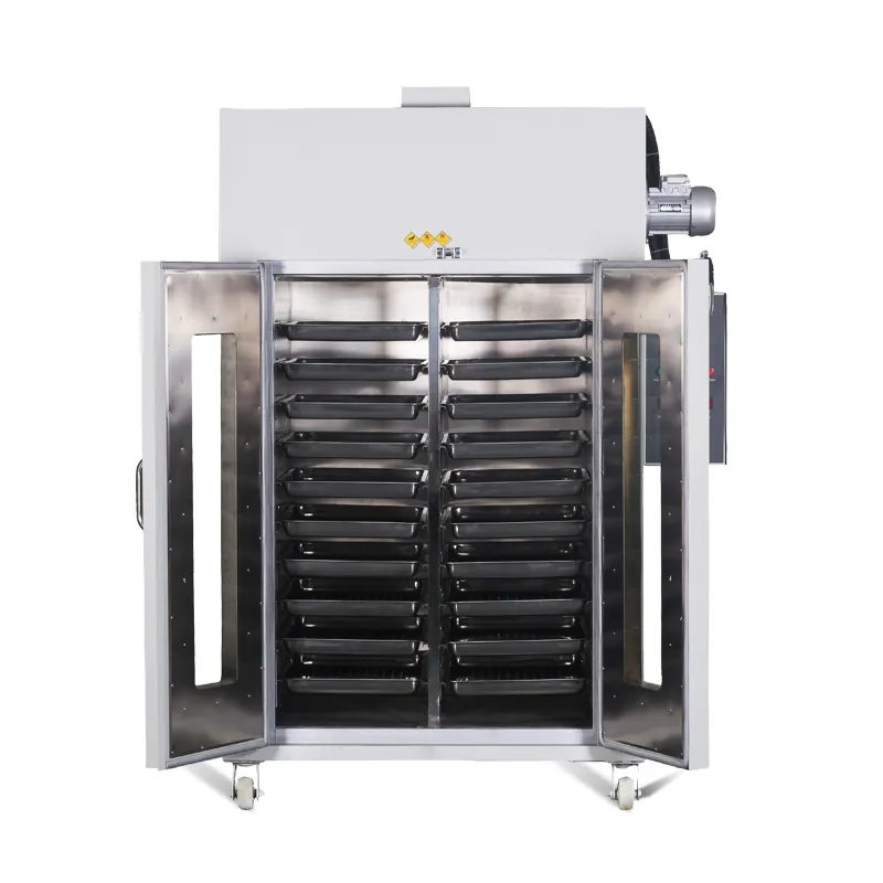 Forno de secagem em aço inoxidável, máquina deshidratante de carne/para peixes, máquina de secagem de frutas