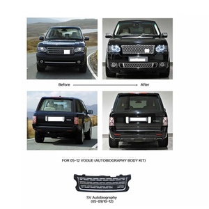 2005-2012Pinnacle oluşturma baskı güçlendirme ve yükseltme spor svr vogue gövde kiti range rover için - Product Image 4