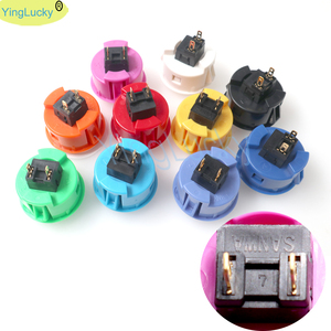 Original Sanwa 10pcs OBSF 30 Obsf 24 Arcade Push Buttons 24mm 30mm for <strong>Raspberry</strong> <strong>Pi</strong> Coin Pusher Game Payment Replacement Buttons - Product Image 6