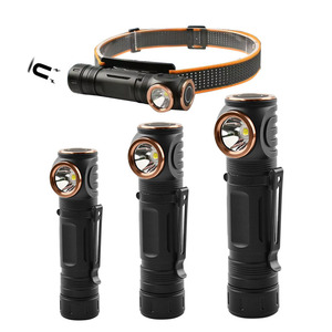 Săn bắn nam châm USB có thể sạc lại Telescopic Zoom 700 1000 16000lumens cắm trại <span class=keywords><strong>LED</strong></span> Torch ánh sáng chiến thuật đèn pin đèn pha - Product Image 2