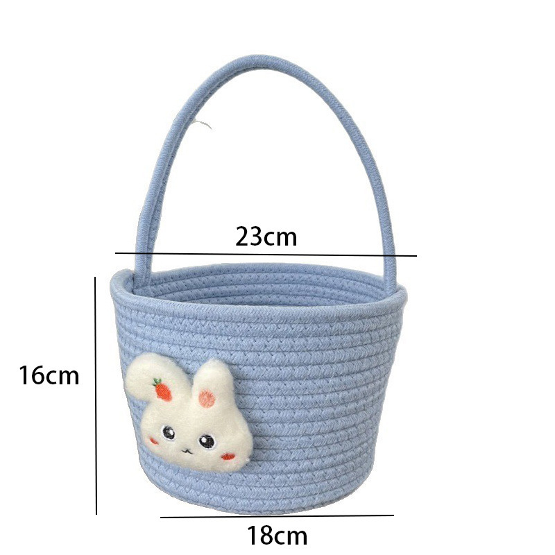 Basket rabbit basket-mouth 23-bottom 18-height 16cm-weight 300g
