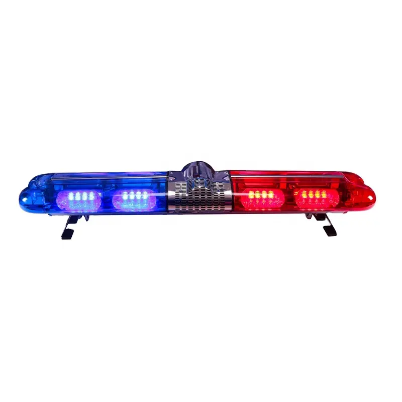 Lampu Strobo Kendaraan Darurat LED 40 Bar Peringatan Deck Dash Grille Amber/Putih