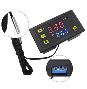 Controlador Digital de temperatura, regulador de termostato, Control de refrigeración y calefacción, medidor de Sensor, W3230 DC 12V 24V AC 110-220V - Product Image 2
