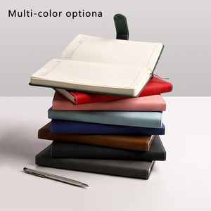 Students School and Office A5 Magnetic <strong>Note</strong> Book A5 Leather Diary Composition <strong>Notebook</strong> <strong>with</strong> Thread Sewing and Glue Binding - Product Image 5