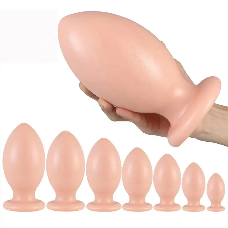 Разноразмерный анальный расширитель для мастурбации Анальная пробка SM секс-игрушка Анальная пробка с присоской для женщин и мужчин
