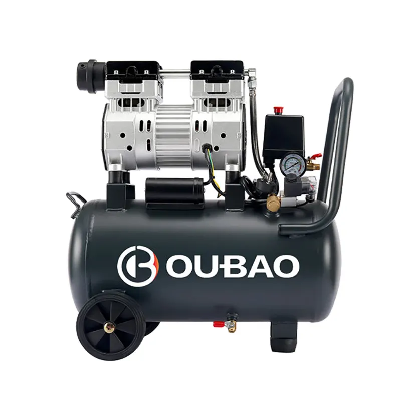 OUBAO compressore De Pintura piccola pistola a spruzzo per vernice ad alta pressione macchina compressore d'aria senza olio