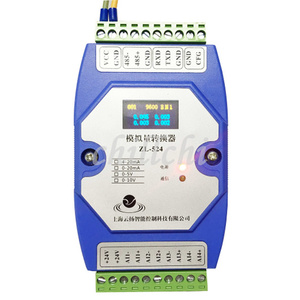 4-20mAからRS4854チャンネルアナログ入力取得モジュール0-10V高精度MODBUS-RTUwithLCDディスプレイ - Product Image 1