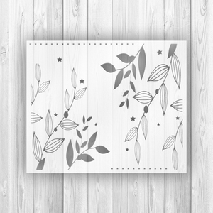 Wholesale <strong>Custom</strong> <strong>Etched</strong> Stainless Steel Bullet Journal <strong>Stencils</strong> Drawing