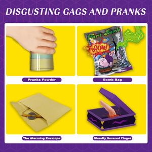 ต้นมุขน่าขยะแขยงทางการศึกษาและ pranks ตลกของเล่นเล่นตลกเซอร์ไพรส์แมงมุม April Fools วันฮาโลวีนปาร์ตี้สนุกของเล่น - Product Image 2