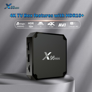 Smarters Media Player X96 Mini <strong>Android</strong> 7.1 <strong>IPTV</strong> Box Amlogic S905W Media Player 4K <strong>IPTV</strong> 4K Resolution Set Top Box - Product Image 2