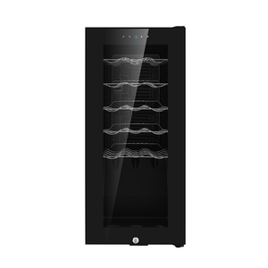 Özel şarap soğutucu elektrikli tek bölge kompresör soğutma depolama kırmızı ve beyaz şarap - Product Image 6