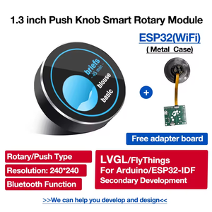 ESP32 S3 1,5 Zoll 466*466 IPS TFT LCD-Touchscreen Rundes Display WiFi/BLE LVGL & Arduino Support Drehknopf schalter modul - Product Image 6