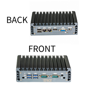 Wholesales Embedded Industrial Fanless Mini PC I3 I5 I7 for <strong>Security</strong> <strong>System</strong>/office - Product Image 2