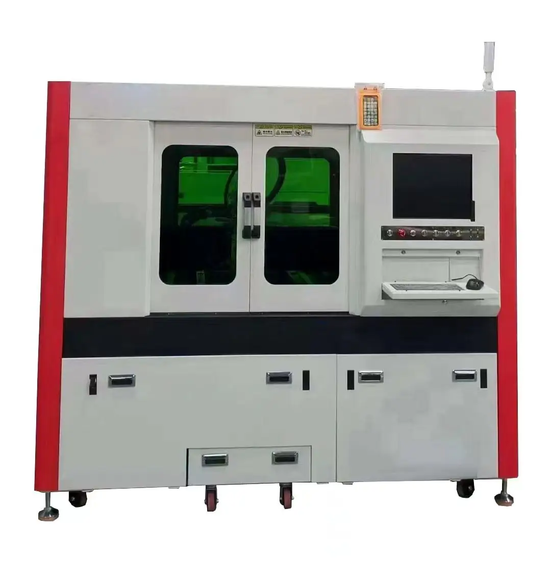Hoge Precisionled Pcb Lasersnijmachine Voor Aluminium Pcb Koper Pcb Metalen Kern Printplaat