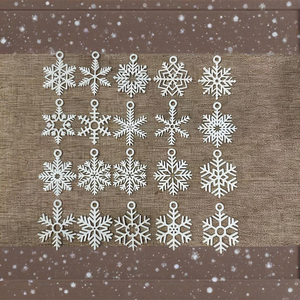 Bông Tuyết Giáng Sinh Trang Trí Cây Đồ Chơi Bông Tuyết Đồ Trang Trí Cho Cây Tuyết Mảnh Giáng Sinh Mùa Đông Wonderland Trang Trí Nội Thất Đồ Chơi - Product Image 1