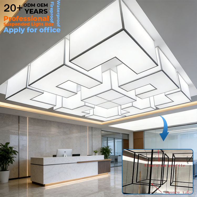 Translucent irregular ceiling Any Sizes(inquire)