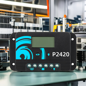 P2420 20A PWM солнечный контроллер Car Auto MPPT 12/24V Солнечный контроллер со светодиодным/ЖК-дисплеем системы солнечной энергии Max PV Volta 6V - Product Image 2