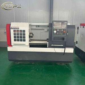 Venta caliente CK6140 Torno horizontal CNC multifuncional Y C Axis Cama plana Sistema de control GSK Buena calidad para servicio pesado - Product Image 4